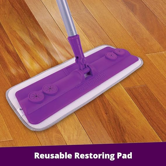 Rejuvenate Microfiber Restorer Pad, 1 Count, Lint-Free Reusable Pad Works With All Rejuvenate Floor Restorers And Polishes For Professional Results