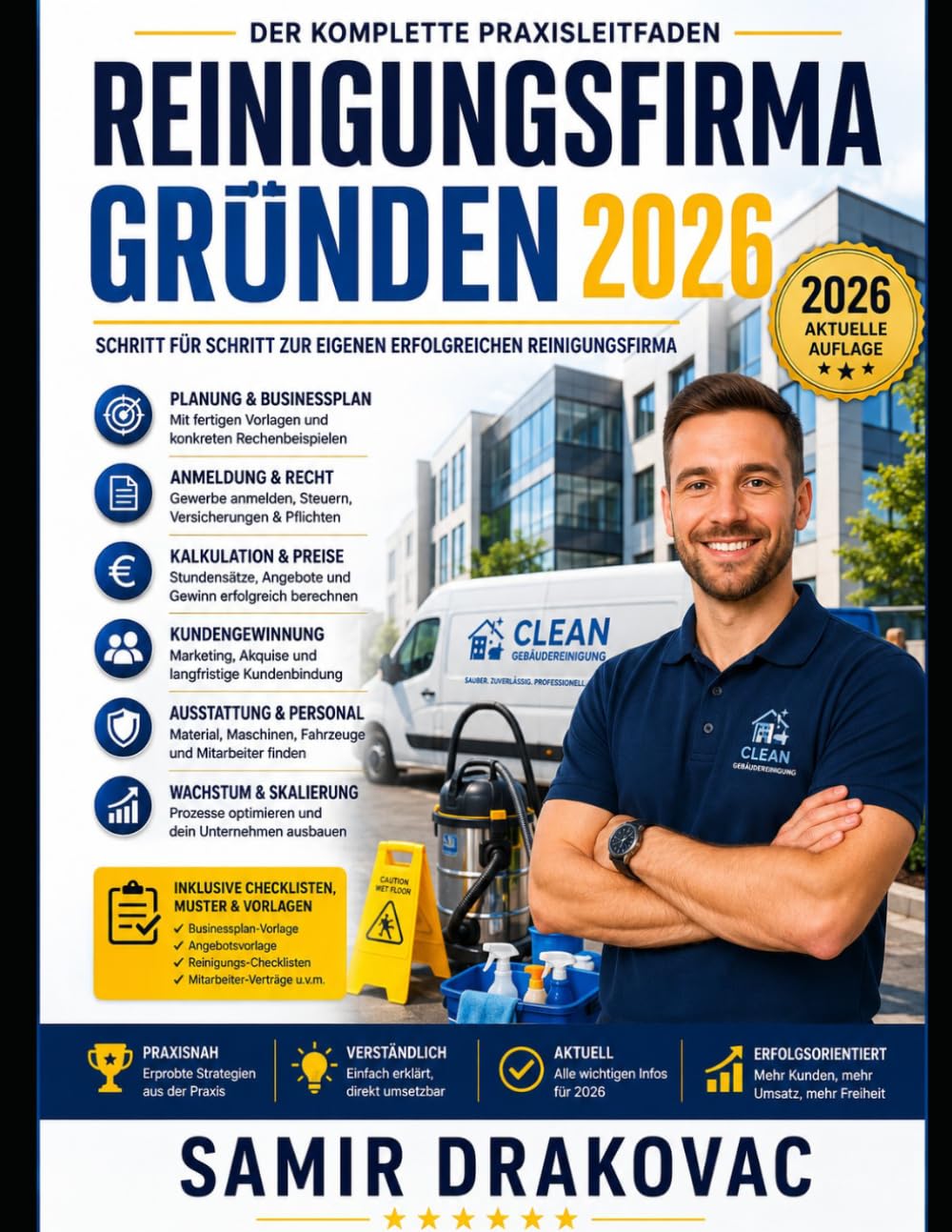 REINIGUNGSFIRMA GRÜNDEN 2026: Der komplette Praxisleitfaden für Deutschland