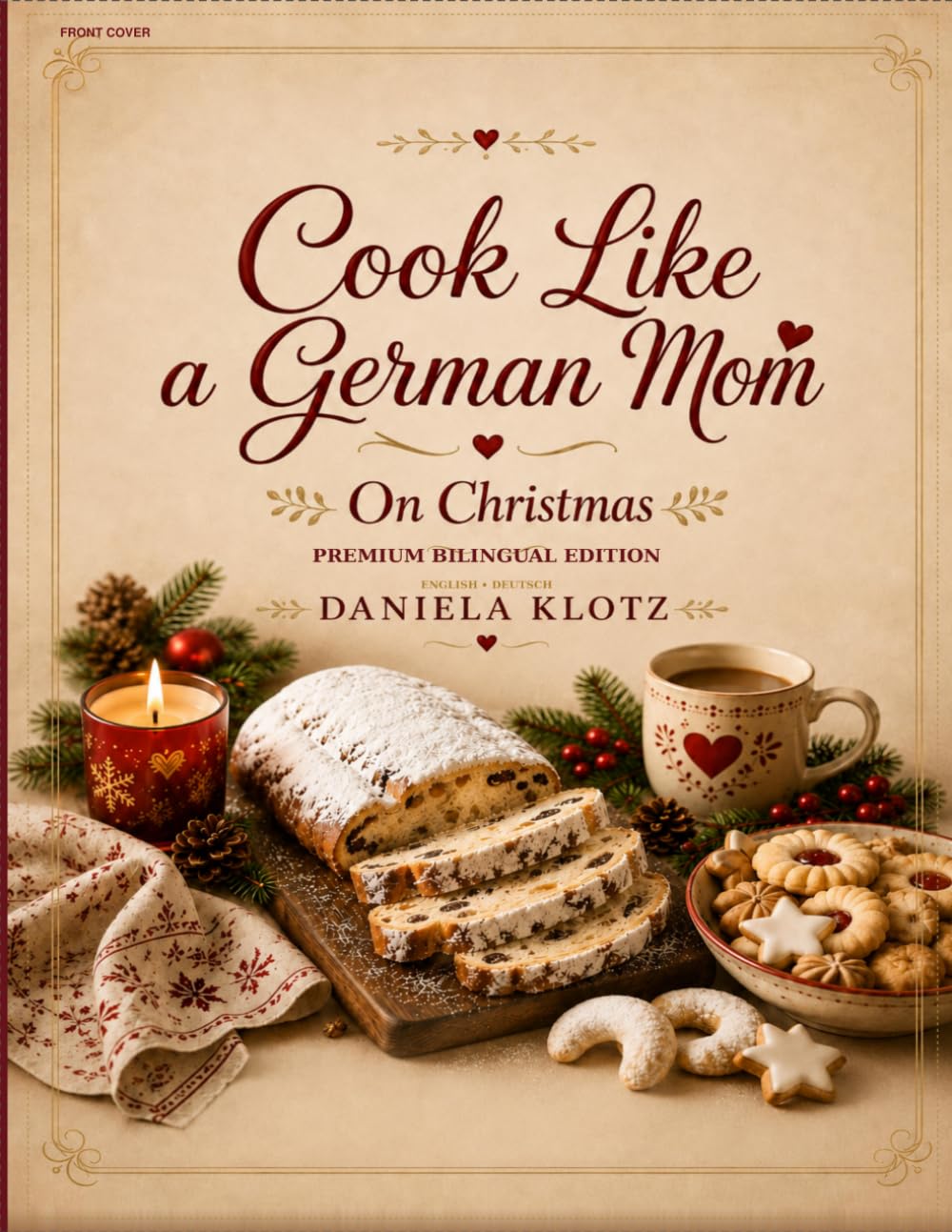 Cook Like a German Mom on Christmas: A Premium Bilingual Christmas Cookbook in English and German