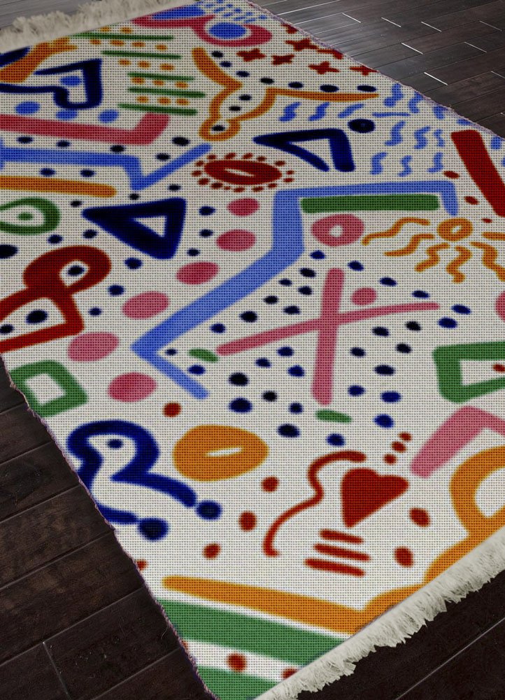 Art Needlepoint Felicity Rug by Deb