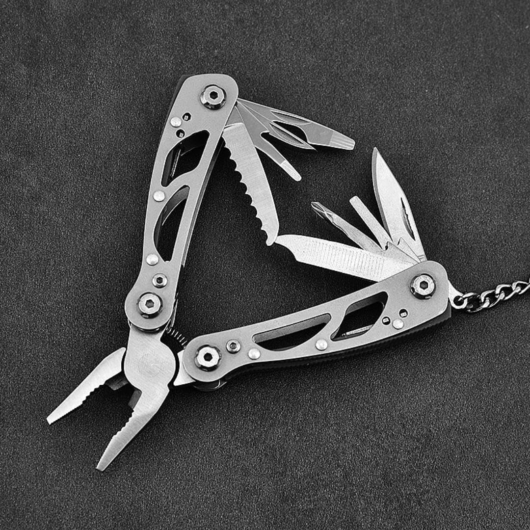 Mtroyaldia Sliver Multitool Mini Tools Pliers And Multi Tool All In One Multi Function Gear For Men Best Multi-Tool Kit For Work Camping Backpacking - Great Gifts For Men Outdoors - Stainless Steel (B0C77HPYDL) Amazon Price History, Amazon Price Tracker