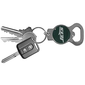NFL Siskiyou Sports Fan Shop New York Jets Bottle Opener Key Chain One Size Team Color