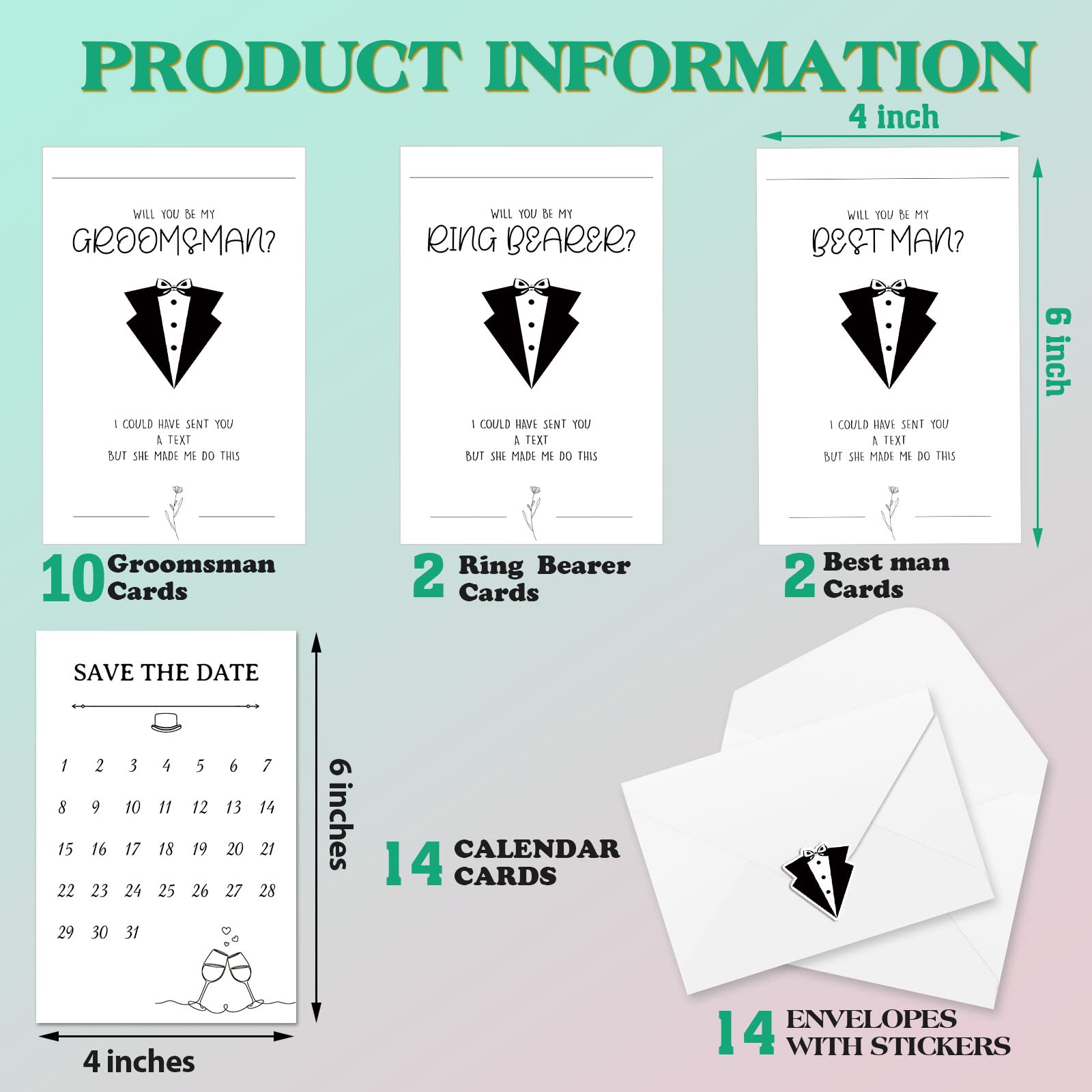Amazon.com : Jutom 28 Pcs Funny Groomsmen Proposal Card Set, Include Will You Be My Groomsmen Proposal Gifts, and 14 White Envelopes, Sticker Sheet for Wedding Bridal Shower : Office Products amazon-com-jutom-28-pcs-funny-groomsmen-proposal-card-set-include-will-you-be-my-groomsmen-proposal-gifts-and-14-white-envelopes-sticker-sheet-for-wedding-bridal-shower-office-products