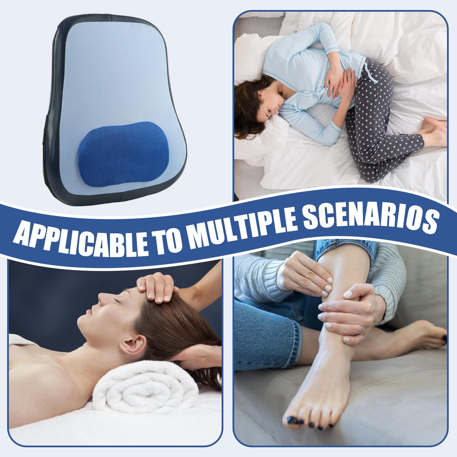 Almohada de masaje de cuello – Masajeador eléctrico de espalda