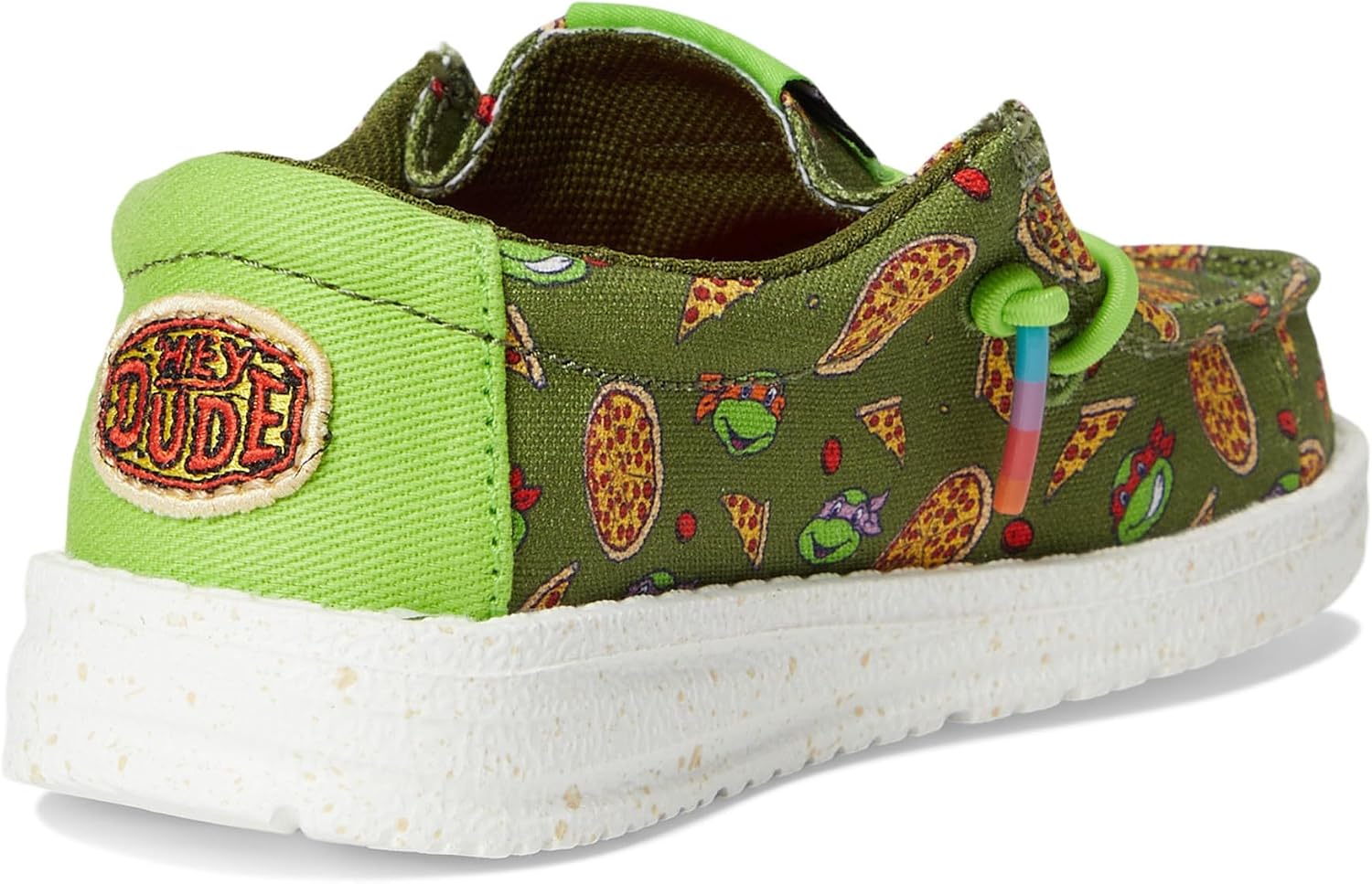 Hey Dude Boys Wally Teenage Mutant Ninja Turtle Pizza (Little Kid/Big Kid)