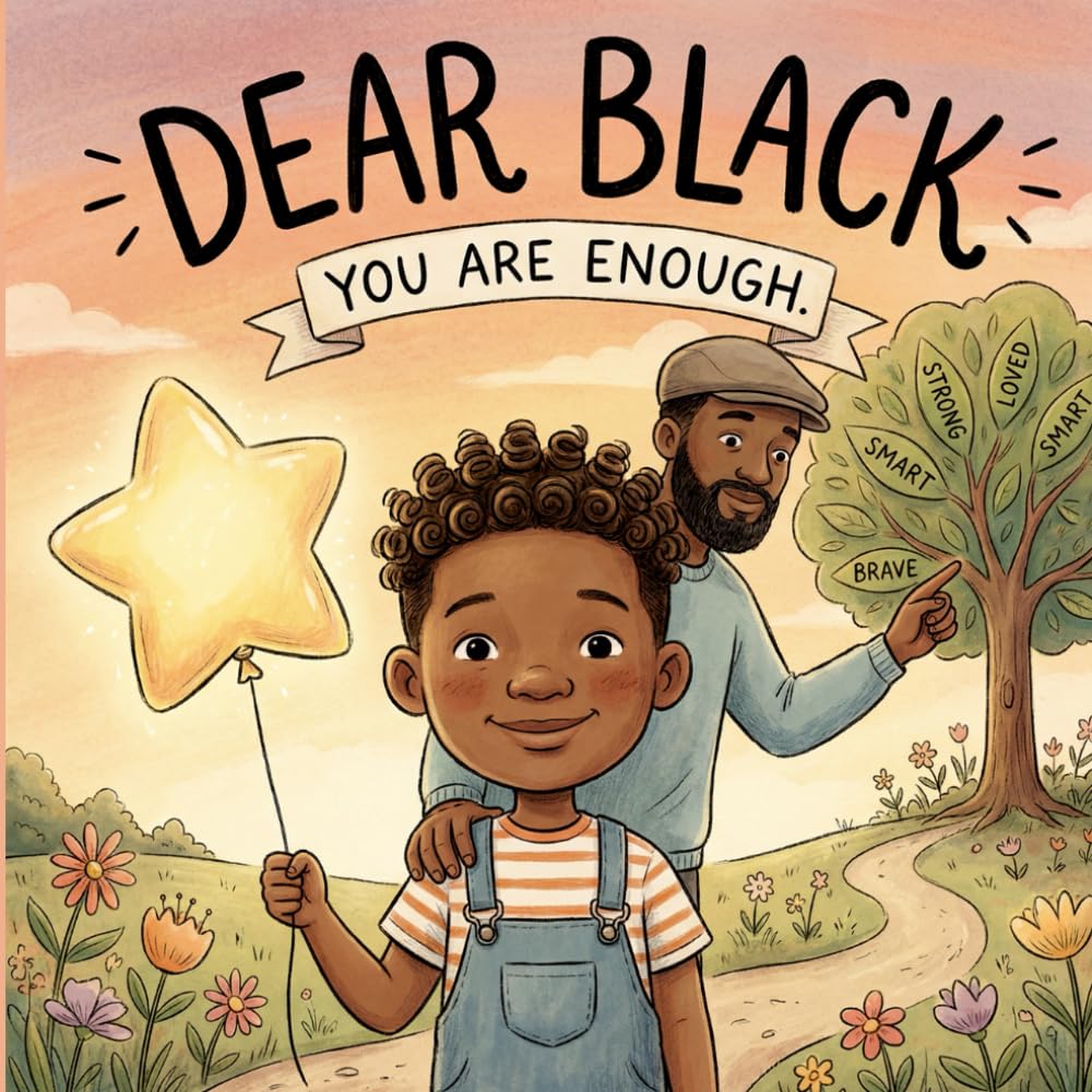 Dear Black: You Are Enough.: A Book of Positive Affirmations for Black Children (Black History Book for Kids)