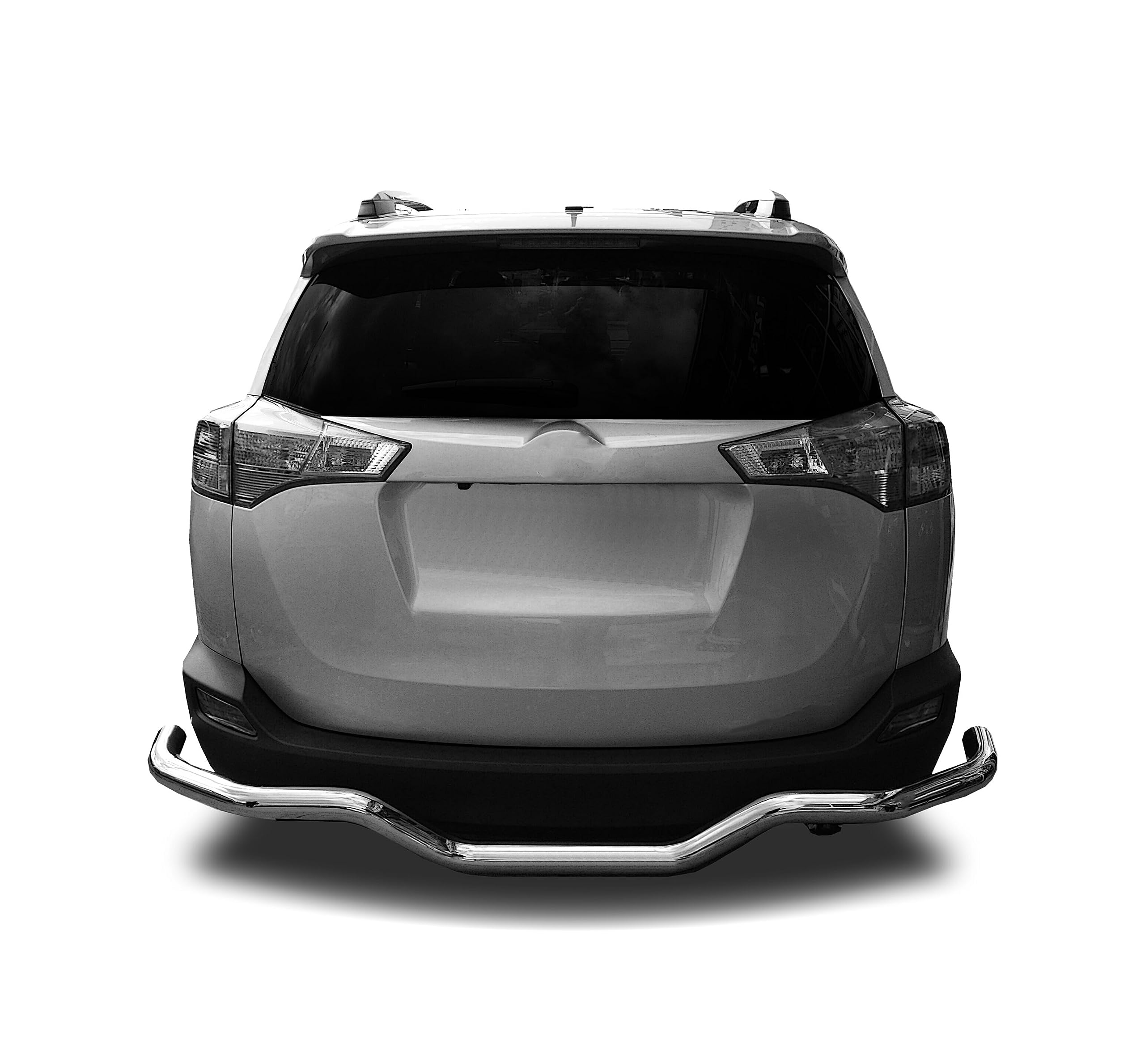 Amazon.com: Black Horse Rear Bumper Guard Single Tube Stainless