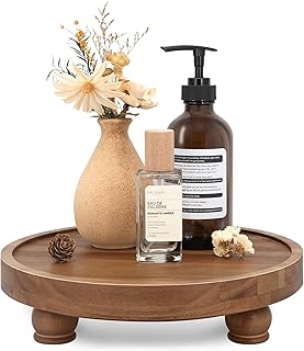 EOSAHR Wooden Riser for Display : Farmhouse Pedestal Stand for Your Kitc...