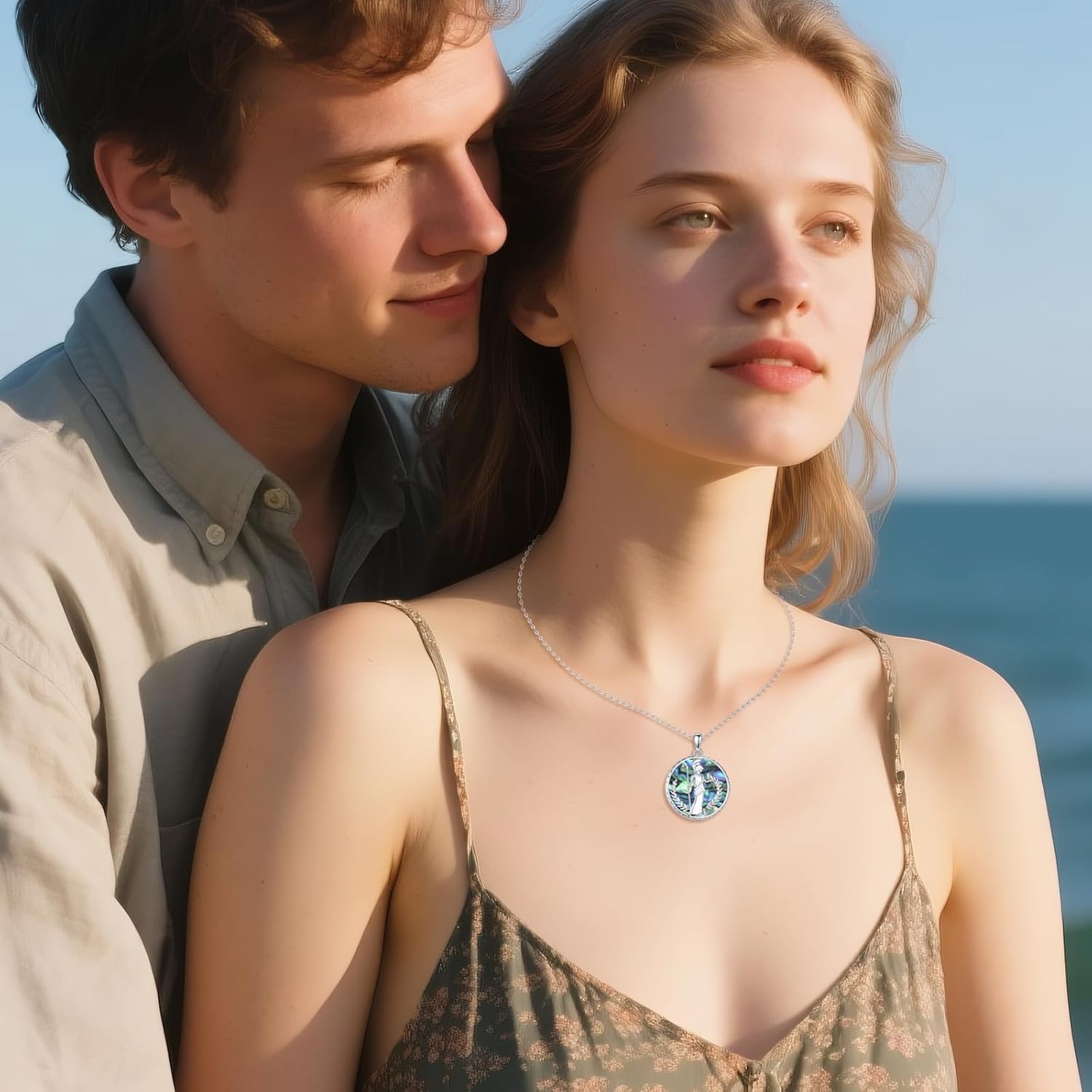 Athena Necklace Sterling Silver Athena Pendant Greek Jewelry Gifts for Women - Image 4