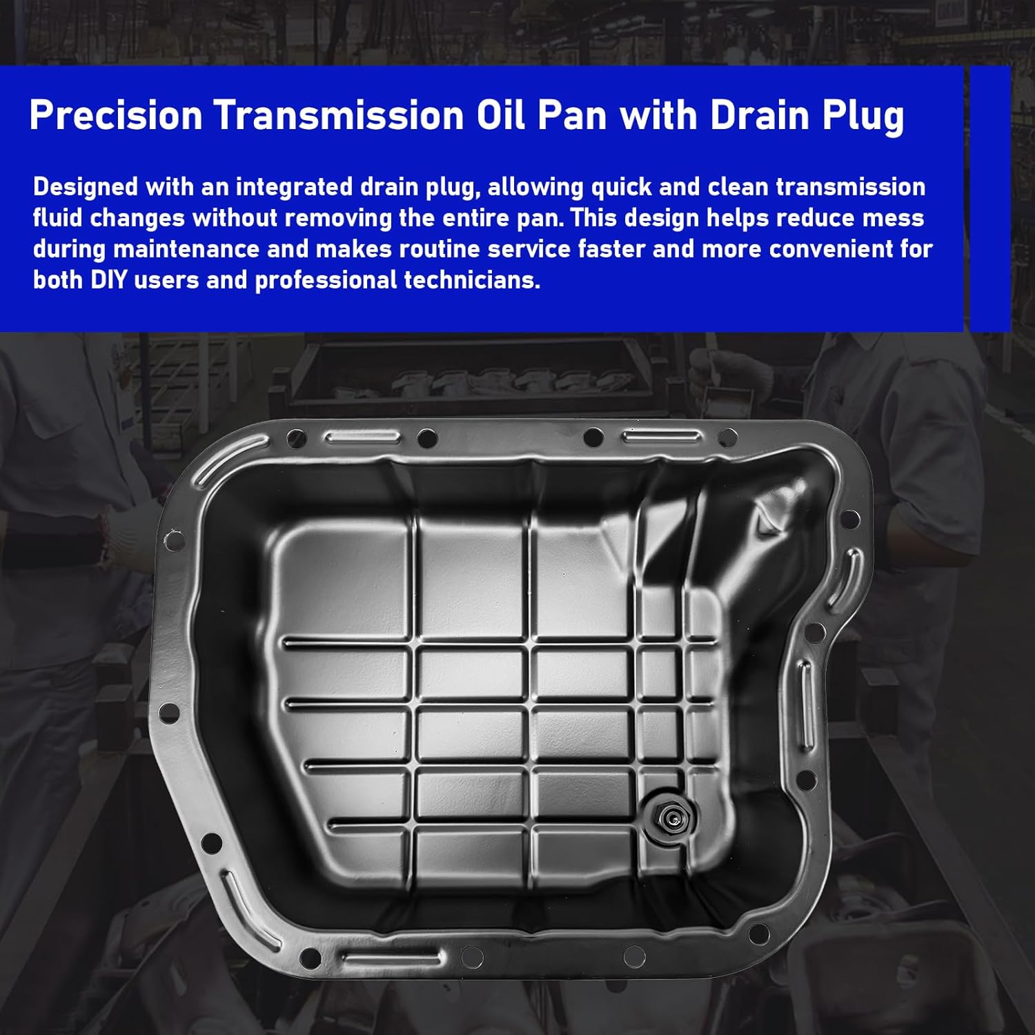 46RE 47RE 48RE Transmission Oil Pan Kit w/Gasket & Filter for Dodge Ram 1500 2500 3500 1998-2006, B1500 B2500 B3500 Van, Dakota & Durango 1998-2003 – 4-Speed Automatic