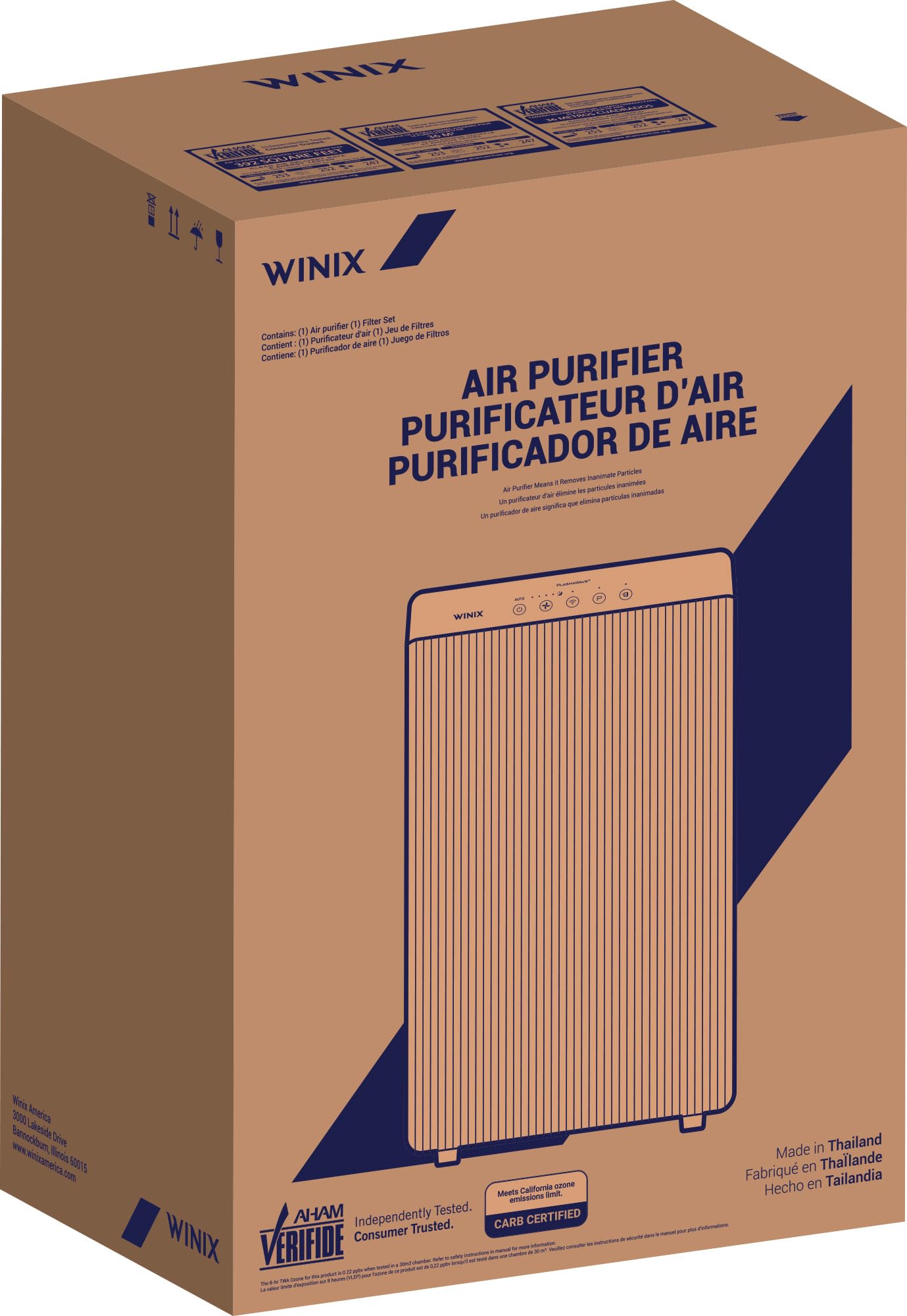 LEVOIT Smart Air Purifier for Home Pets Room up to 1875 ft Vital 200S-P | For Quiet Bedroom at 27dB, AHAM VERIFIDE, Air Quality Monitor, HEPA Sleep Mode for Allergies, Pet Hair and dander, White product image 18