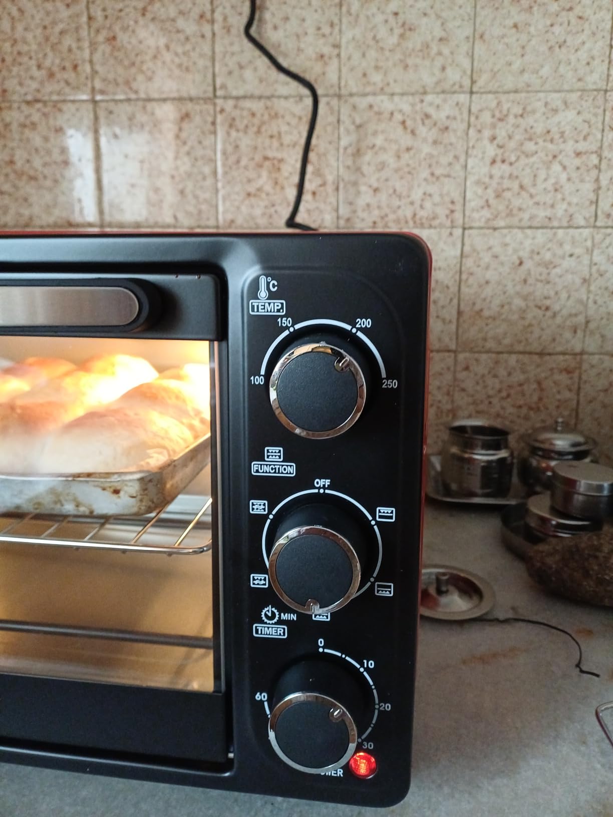 Buy Lifelong LLOT27 27 Litres Oven, Toaster & Griller with Illuminated