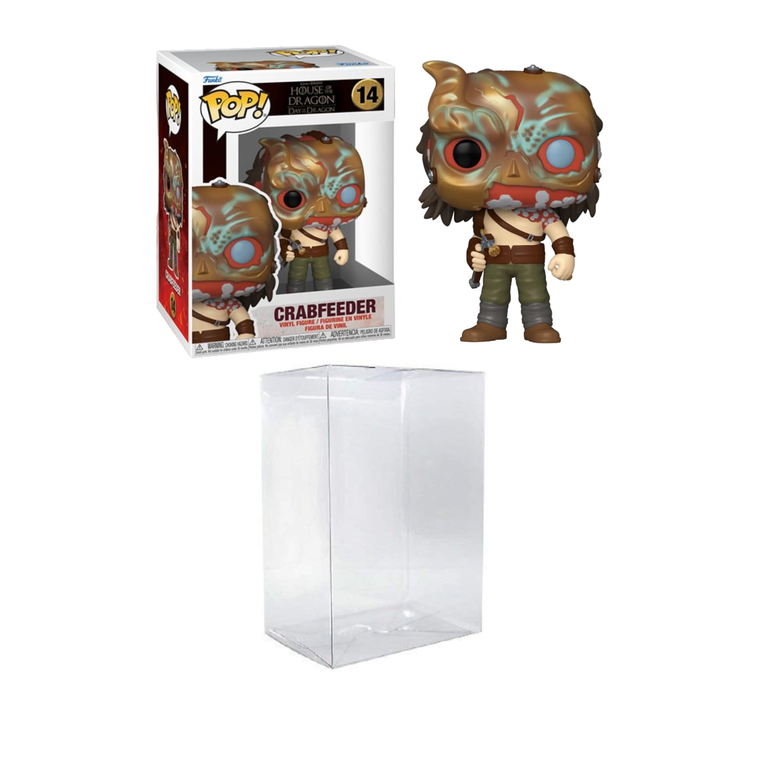 Funko Pop! TV House of The Dragon Saison 2 figurine Mangeoire à crabes et protecteur Byron Attic