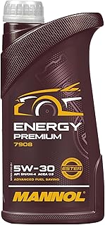 1 Litre Energy Premium 5W-30 Engine Oil 7908 ACEA C2 Universal Synthetic Ester Technology - Packaging may Vary