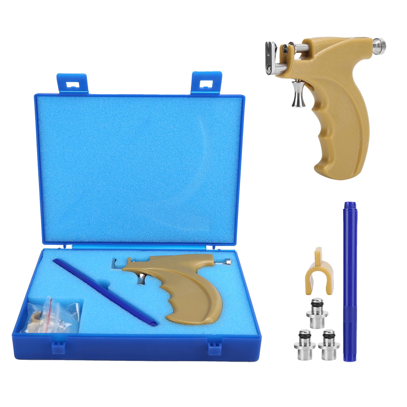 Ohrloch Pistole Set, Professionelle Piercing Ohrringe Pistole, Nasennabel Ohr Piercing Instrumenten Set, Professionelle Piercing Pistole, Piercing Set, Piercing Werkz