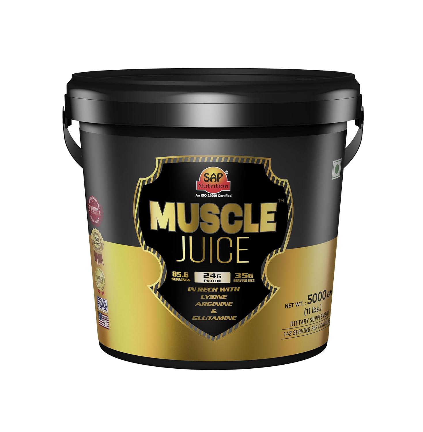Sap Nutrition Muscle Juice Gainer for Muscle Mass Gainer High