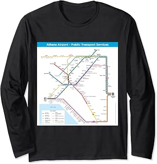 The wonderful city of Athens Long Sleeve T-Shirt