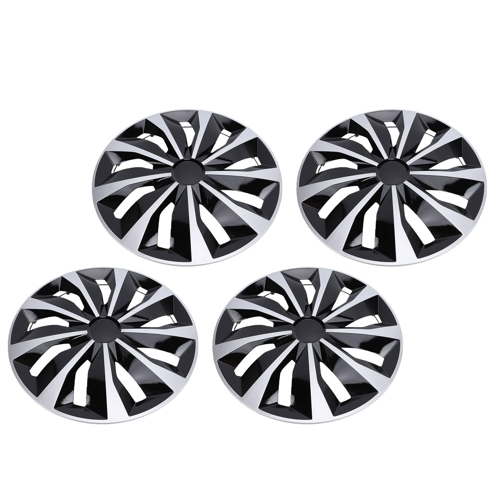 Coprimozzi 14 Pollici Set 4 Pezzi ABS Premium Design a Scatto per Auto