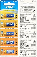 Vista 8 de YKM 20 Pack 12V Alkaline 23A Battery MN21/23 23AE L1028F A23G 12 Volt A23 Battery for Ceiling Fan Remote Garage Door Opener
