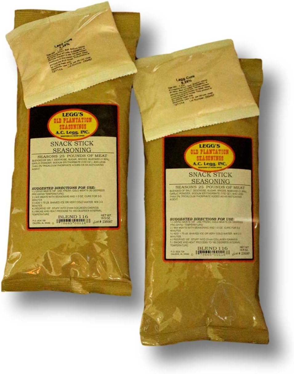 AC Leggs Peppered Jerky Seasoning by Old Plantation