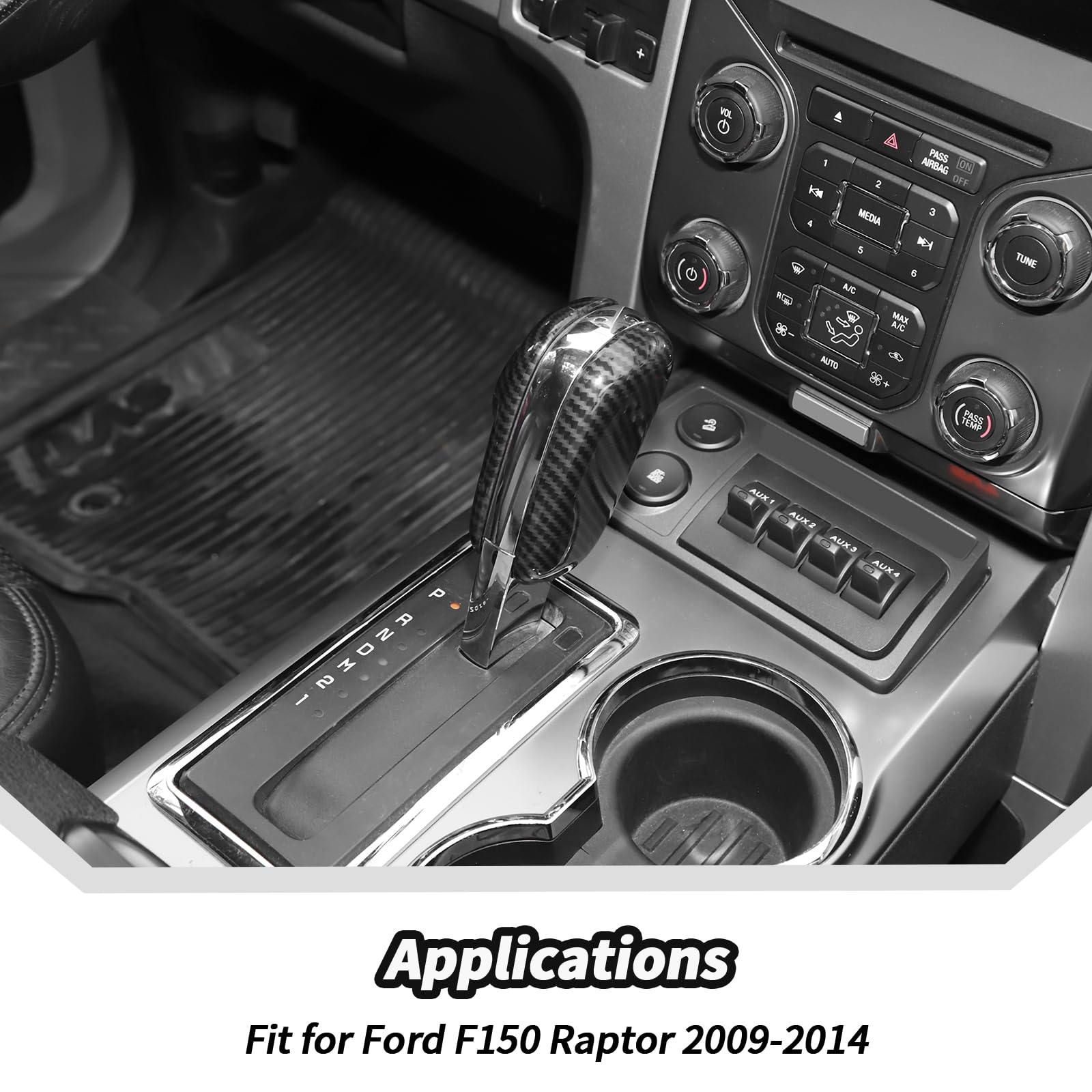 Decoration Covers Trim High Quality Car Interior Accessories Steering Wheel Fit For Ford F150