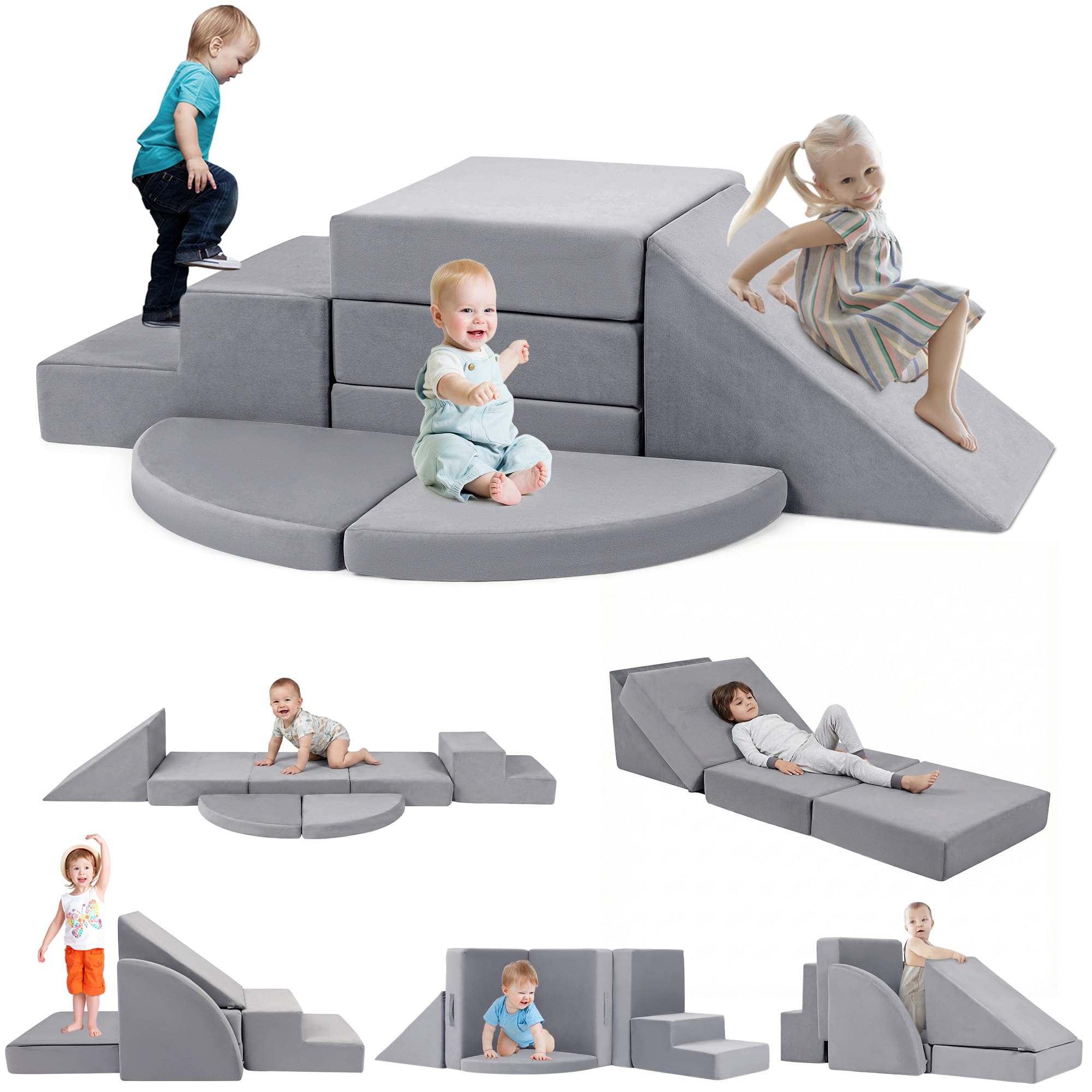Tykacna Foam Climbing Blocks - indoor climbers and play structures | Mubboo