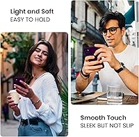 Vista 447 de FireNova Designed for iPhone 13 Pro Max Case, Silicone [Camera Protection] Phone Case with [2 Screen Protectors], Soft Anti-Scratch Microfiber Deep