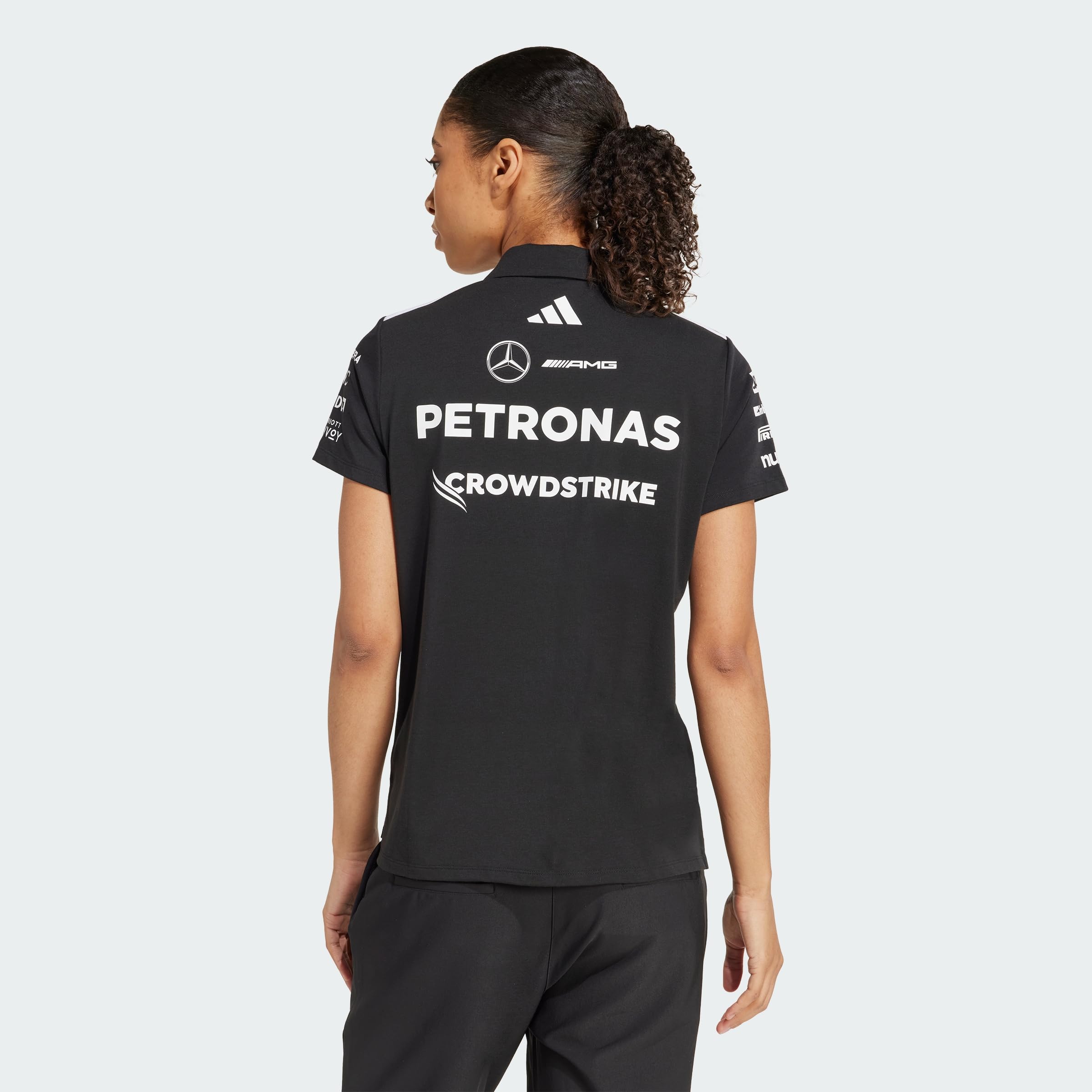 adidas Mujer Mercedes - AMG Petronas Formula One Team Team Polo Black Women