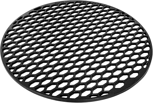 Rejilla de rejilla, rejillas redondas de hierro fundido para parrilla de carbón Weber de 22 pulgadas, repuesto de rejilla de cocción para Weber 22