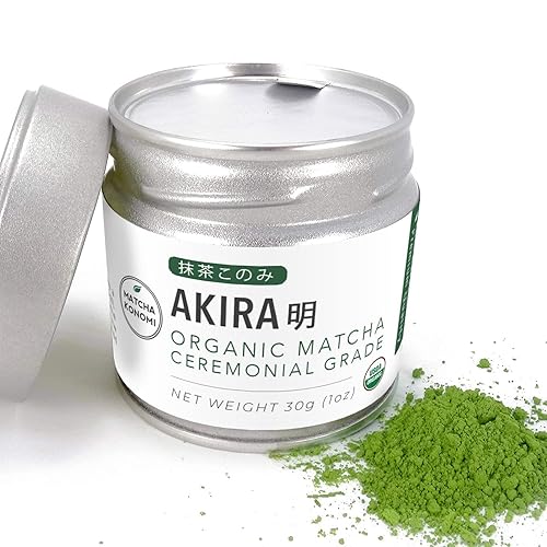Miniatura 4 de Polvo de té verde matcha japonés orgánico prémium ceremonial primera cosecha sin radiación sin aditivos cero azúcar con certificado USDA y JAS de