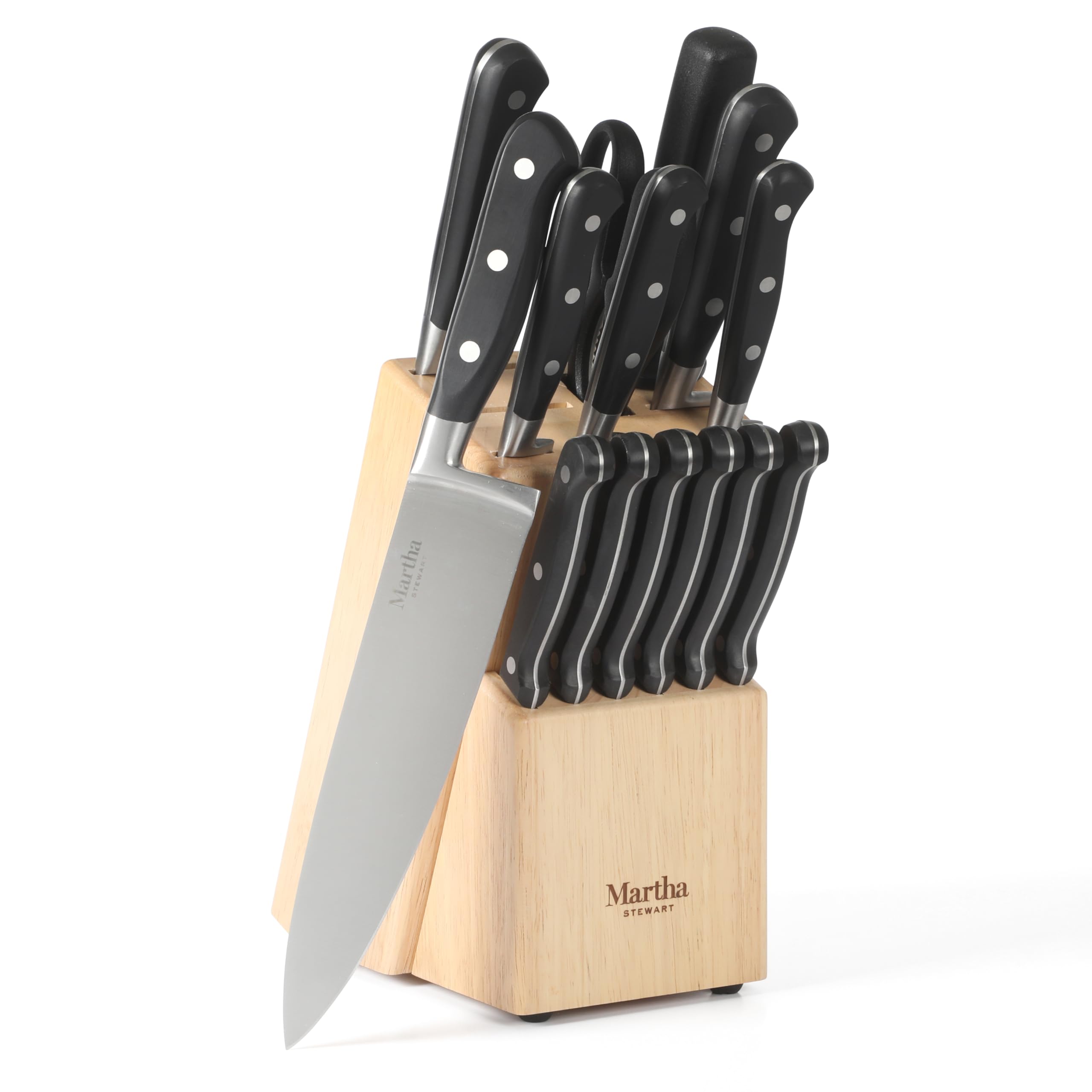 Amazon.com: Martha Stewart Carverton 15 Piece High Carbon