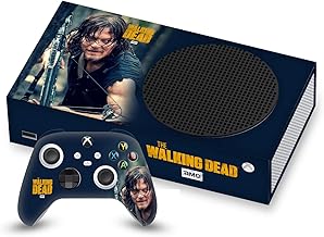 Head Case Designs Officially Licensed AMC The Walking Dead Daryl Lurk Daryl Dixon Graphics Matte Vinyl Sticker Gaming Skin Case Cover Compatible with Xbox Series S Console and Controller Bundle