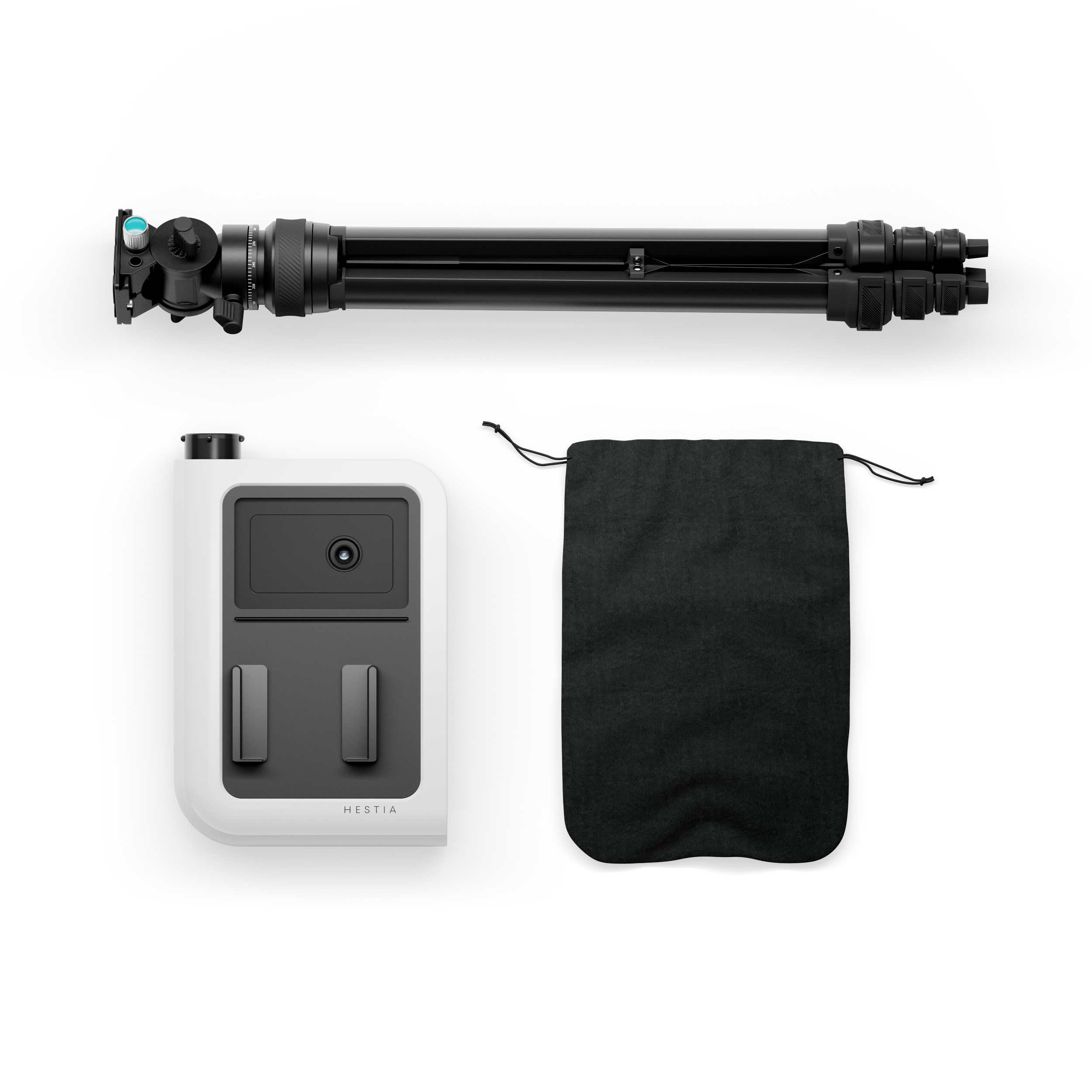 Vaonis Hestia Télescope avec trépied, filtre solaire, étui de transport, capuchon solaire et pointeur solaire