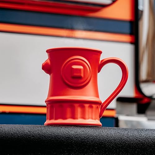 Miniatura 6 de Fire Department Coffee Taza  Regresa a los bomberos  Taza de café de boca de incendios  Cerámica  Mango fácil de agarrar, apta para lavavajillas y