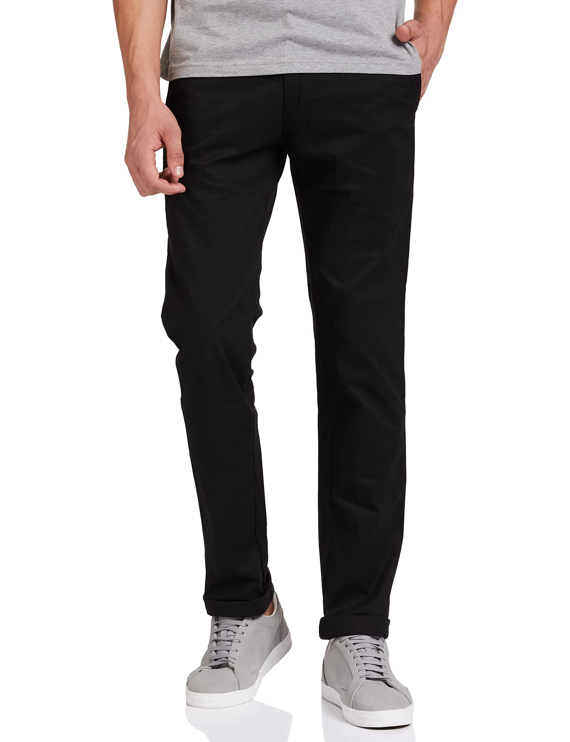 neostreak Men's Cotton Slim Fit Casual Chinos Trousers Stretch-picture-13