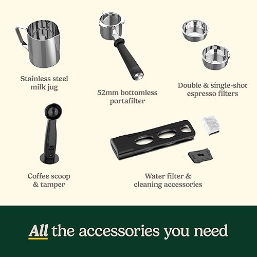 Miniatura 6 de Cuisinart Espresso Bar Slim Coffee Máquina de café expreso, hace bebidas calientes o frías de calidad de café, incluyendo capuchino, lattes y