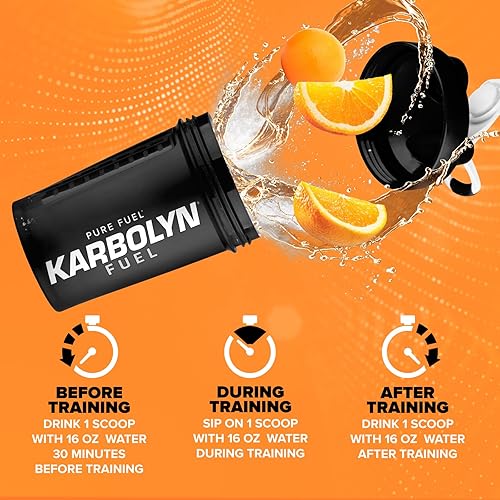 Miniatura 123 de EFX Sports Karbolyn Fuel | Polvo de carbohidratos de rápida absorción | Carga de carbohidratos, energía sostenida, recuperación rápida, sin