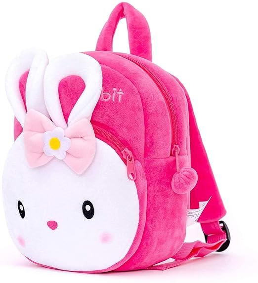S P Kids School Bag Soft Plush Backpacks Cartoon Boys Girls Baby (2-5 Years)