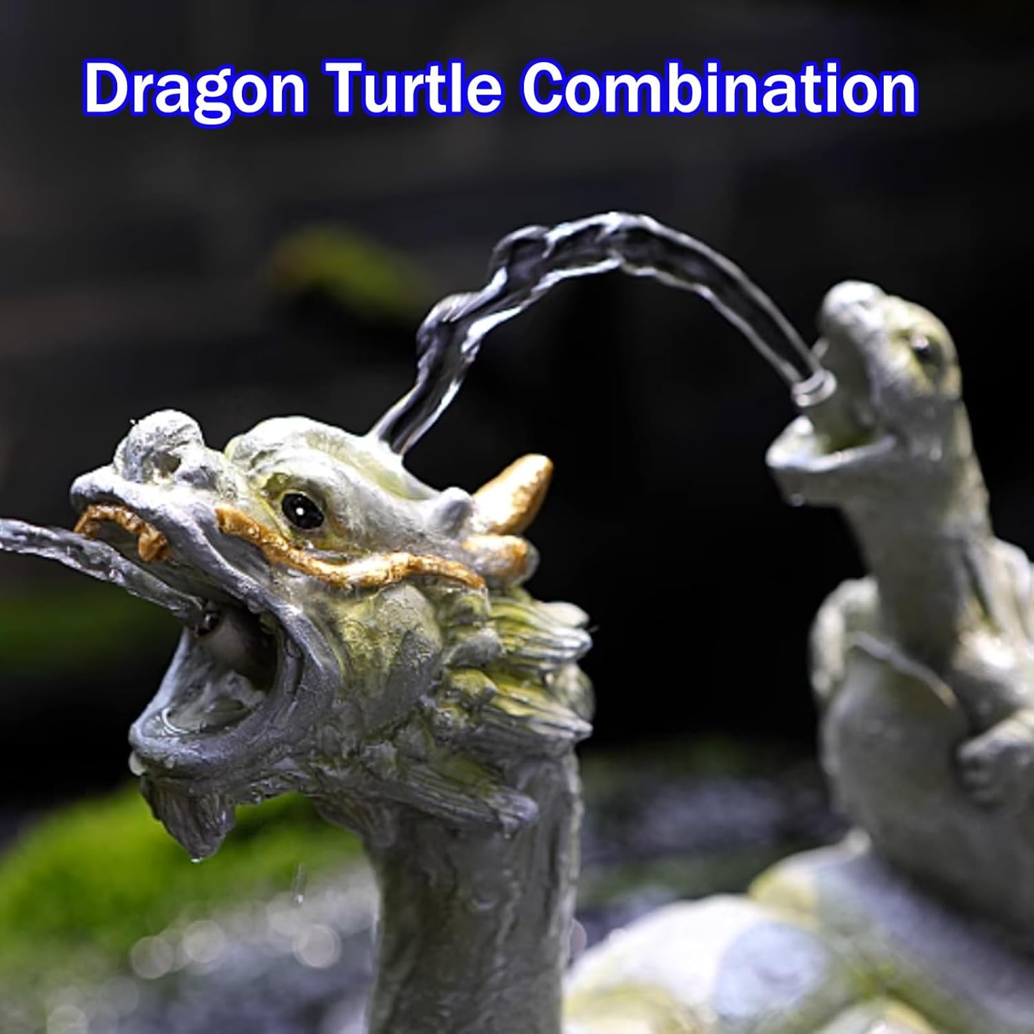 GUAWJRZDP クリエイティブ動物池噴水、動物の池の噴水、小さな池用スピッター、装飾 噴水 ノズル、動物池スピッター、ウォーター