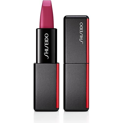 Shiseido ModernMatte Powder Lipstick - Full-Coverage, Non-Drying Matte Lipstick - Weightless, Long-Lasting Color - 8-Hour Coverage