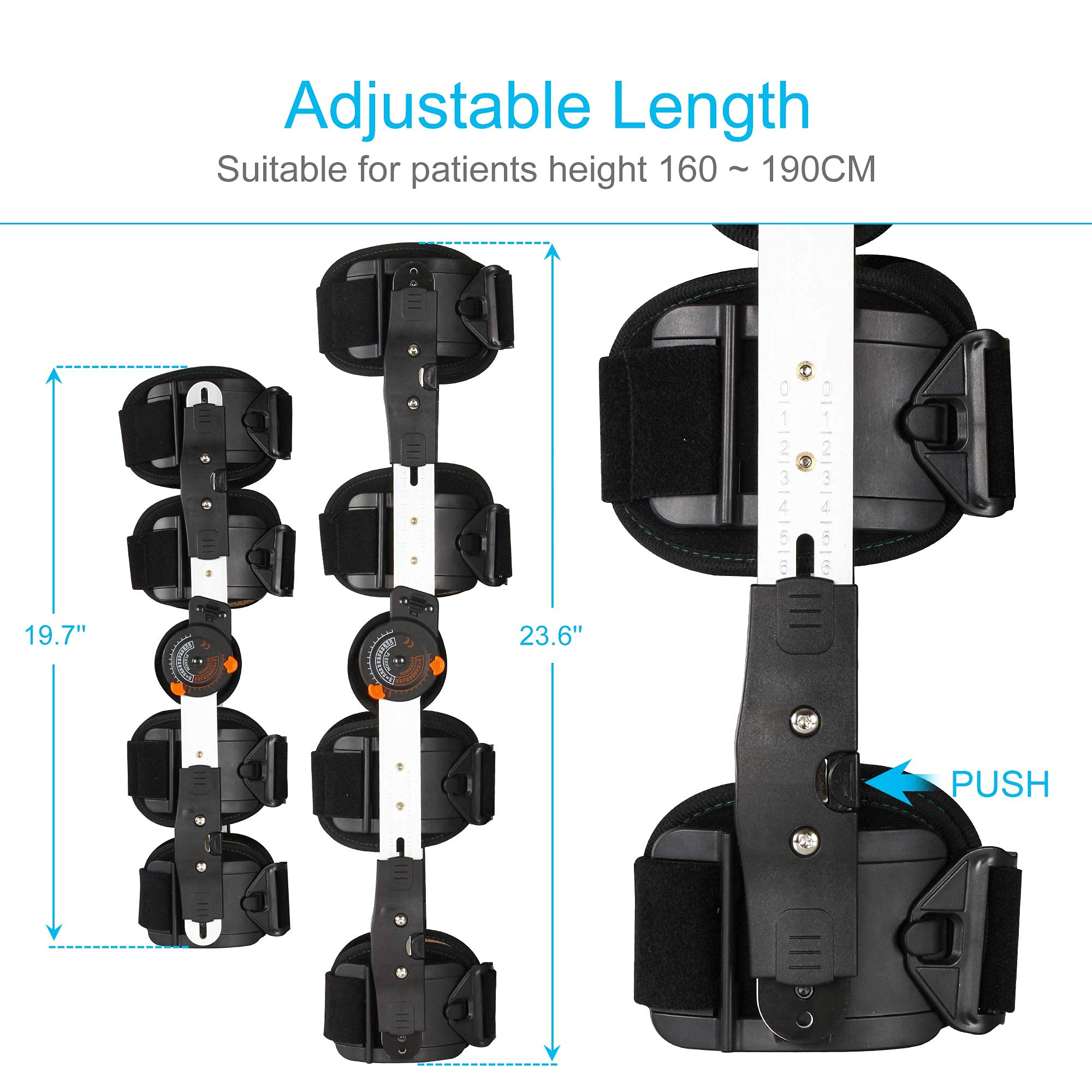 新品　未使用　リハビリ　装具　ニープレス　ニーブレース　膝固定器具　介護　看護 Amazon.co.jp: ひざ固定ギブス ヒンジ付き膝装具 ニーブレース