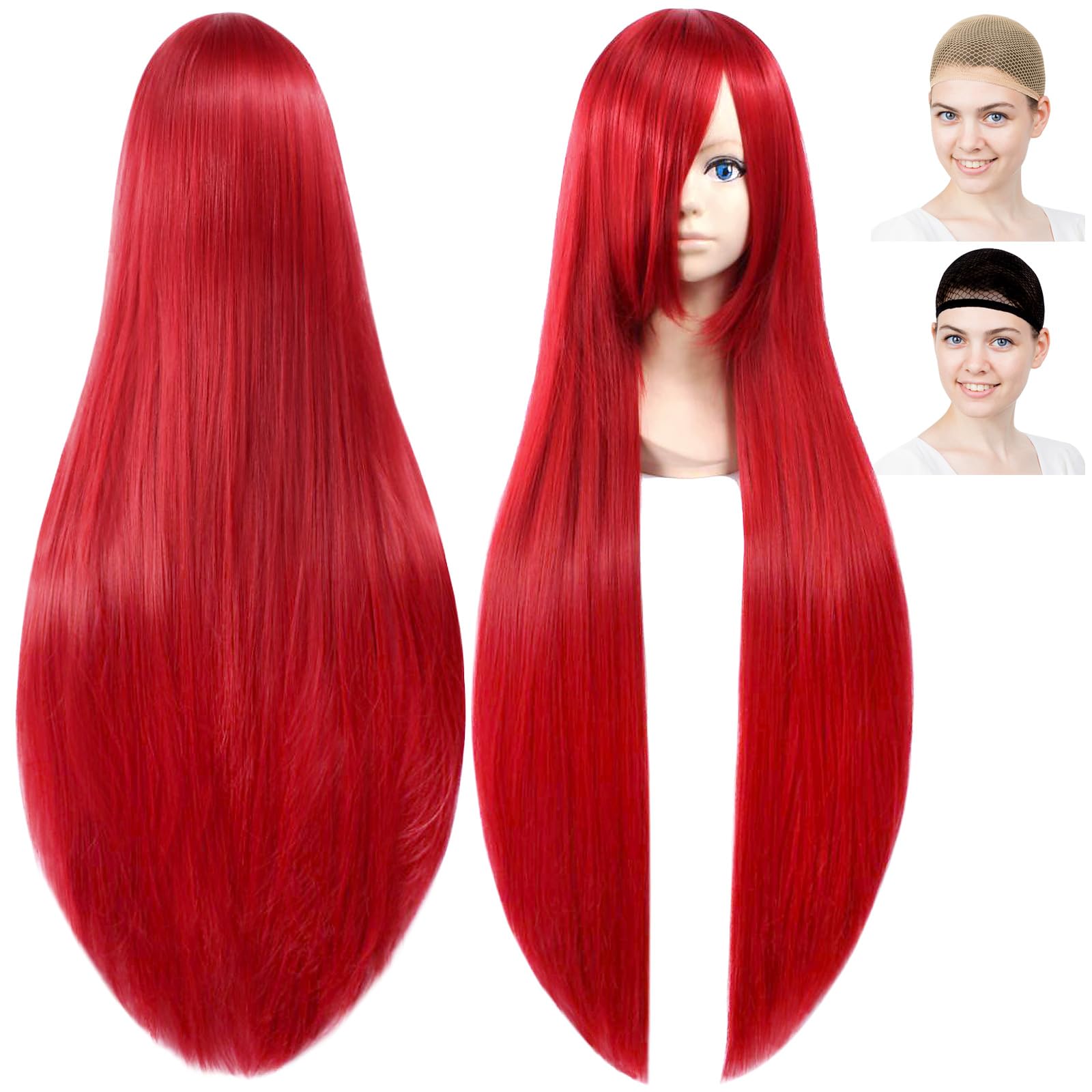 Amazon.co.jp: CaseEden コスプレ ウィッグ プレミアム さらさら