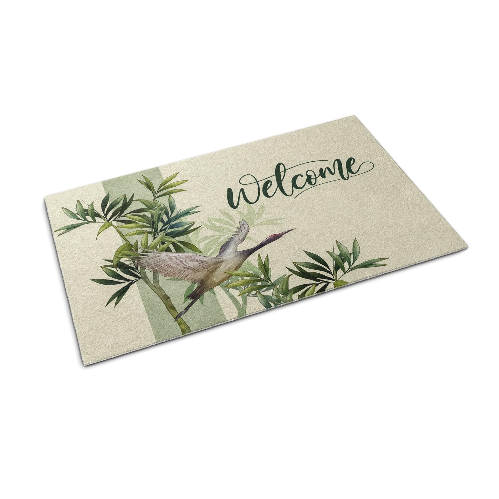 Tapis de terrasse au style japonais 60x40 cm pour embellir votre entrée extérieure