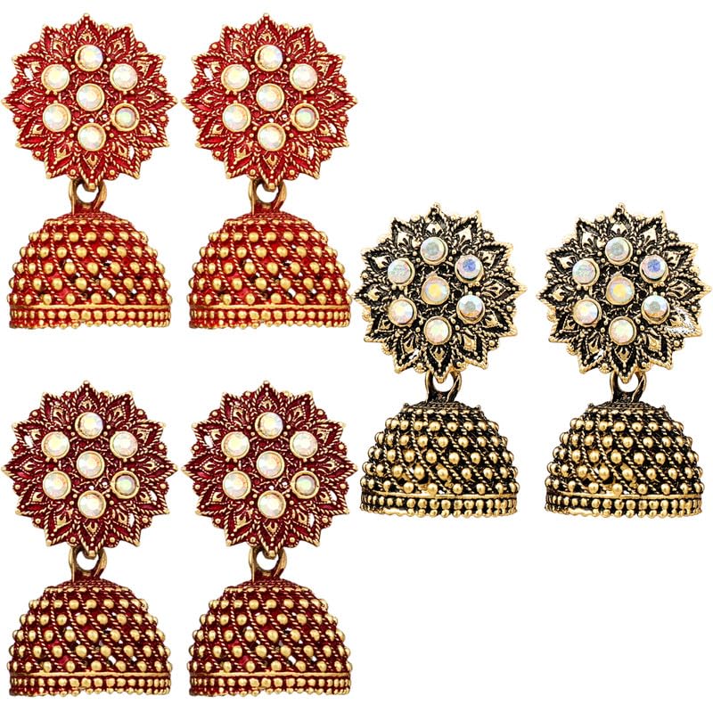 See full amazon price history chart for Fashion Frill Elegant Earrings For Women Gold Plated Floral Earrings Combo Jhumka Jhumki Earrings For Women and Girls Jewellery Pair of 3 Fashion Frill Elegant Earrings For Women Gold Plated Floral Earrings Combo Jhumka Jhumki Earrings For Women and Girls Jewellery Pair of 3 (B0CJ6ZJKR8) Amazon Price History, Amazon Price Tracker