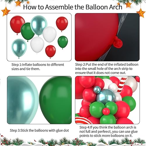 Vista 14 de Kit de arco de globos pastel, guirnalda de arco de globos de margaritas con globos de látex de arco iris rosa macarrón, azul, morado, amarillo