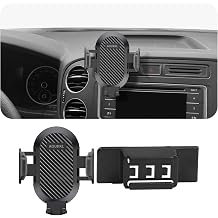 Car Phone Holder Fits for Volkswagen VW Tiguan 2009-2017 Accessories,Thick Cases Friendly,Cell Phone Mount for 4.7-7 in Phones,360 Degree Rotation,Easy to Install