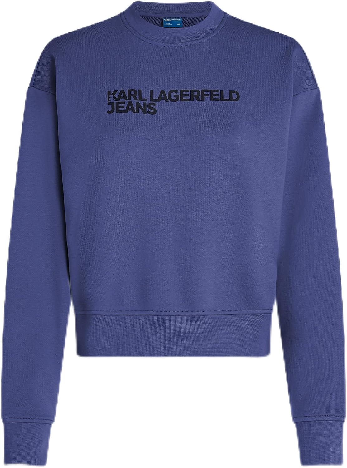 KARL LAGERFELD JEANS Womens Karl Lagerfeld Jeans Regular Essential Logo Sweat Sweatshirt