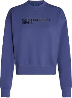 Karl Lagerfeld Jeans Damen Regular Essential Logo Sweatshirt