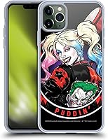 Vista 74 de Head Case Designs Funda de gel suave con licencia oficial de Batman DC Comics Bubblegum Harley Quinn Graphics compatible con Apple iPhone 7