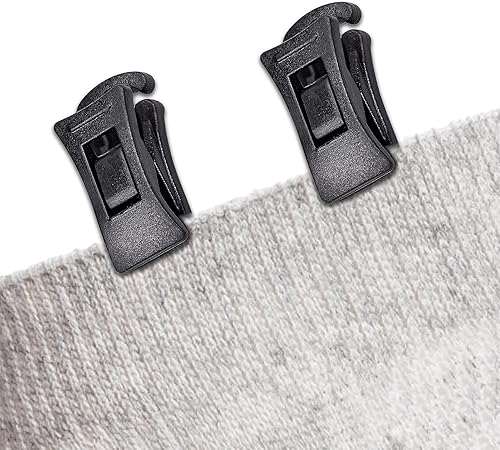 Miniatura 8 de Clothesline - Pinza para calcetines de ropa sucia, versátil para ropa interior, 60 piezas de 0.315 in, soporte para calcetines para lavadora